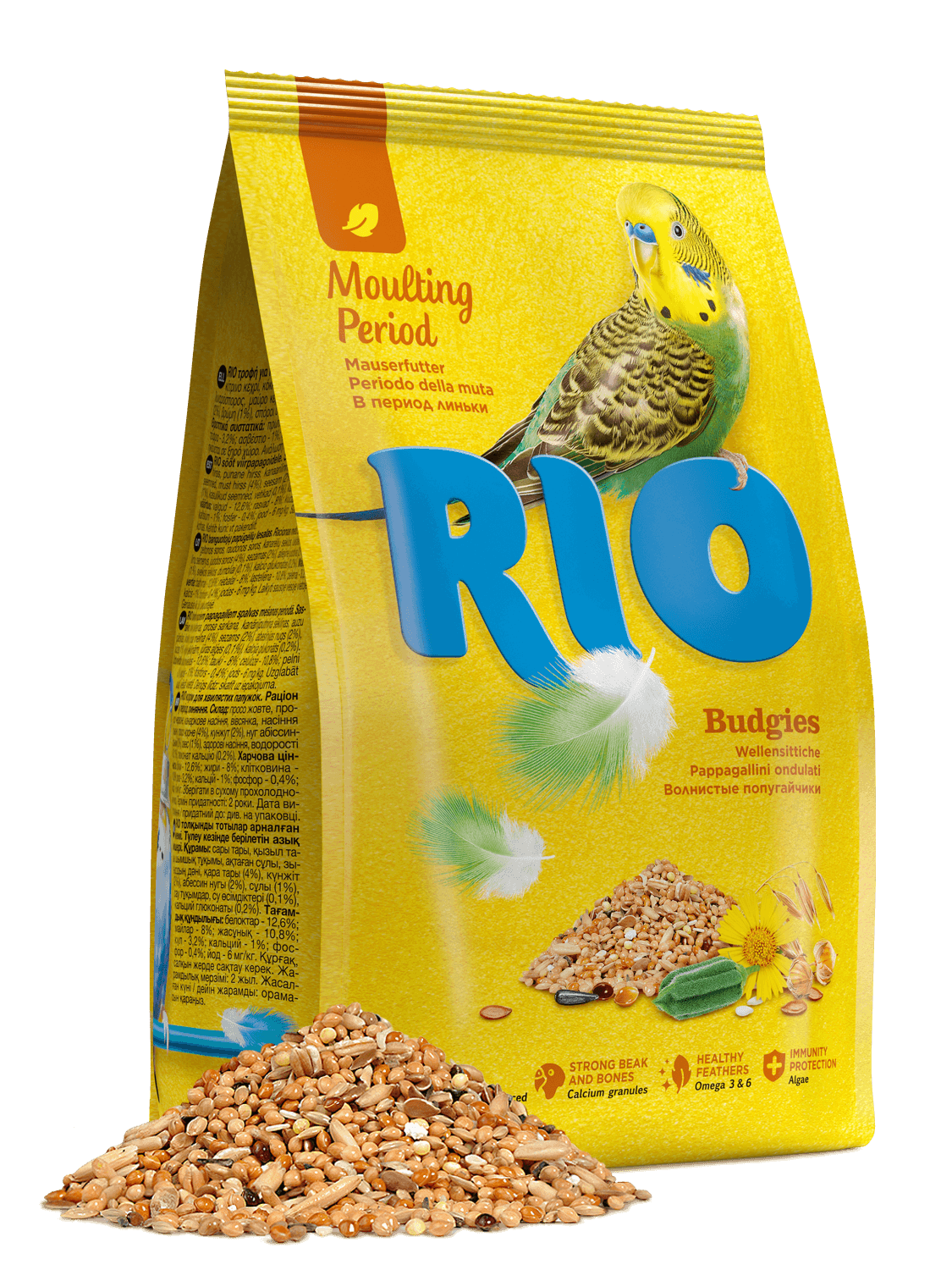 RIO RIO Aliments pour la pÃ©riode de mue des perruches