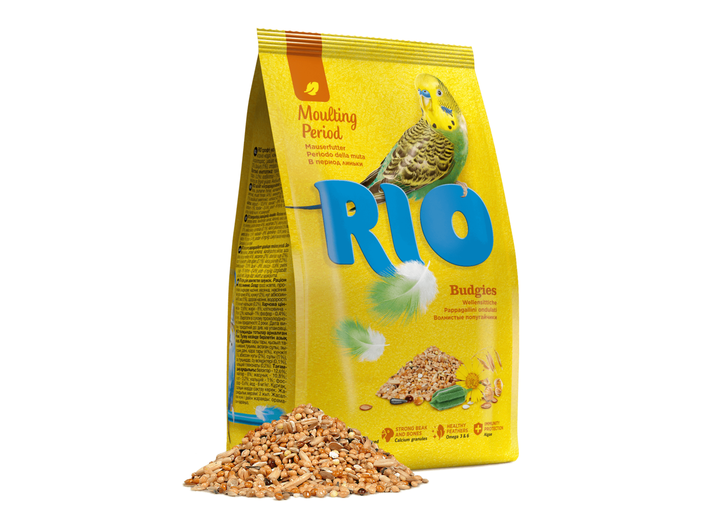 RIO RIO Aliments pour la pÃ©riode de mue des perruches