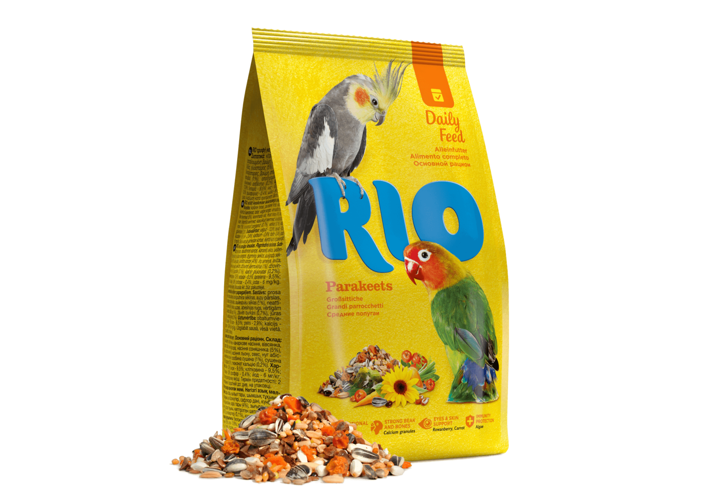 RIO RIO Aliments quotidiens pour les grandes perruches