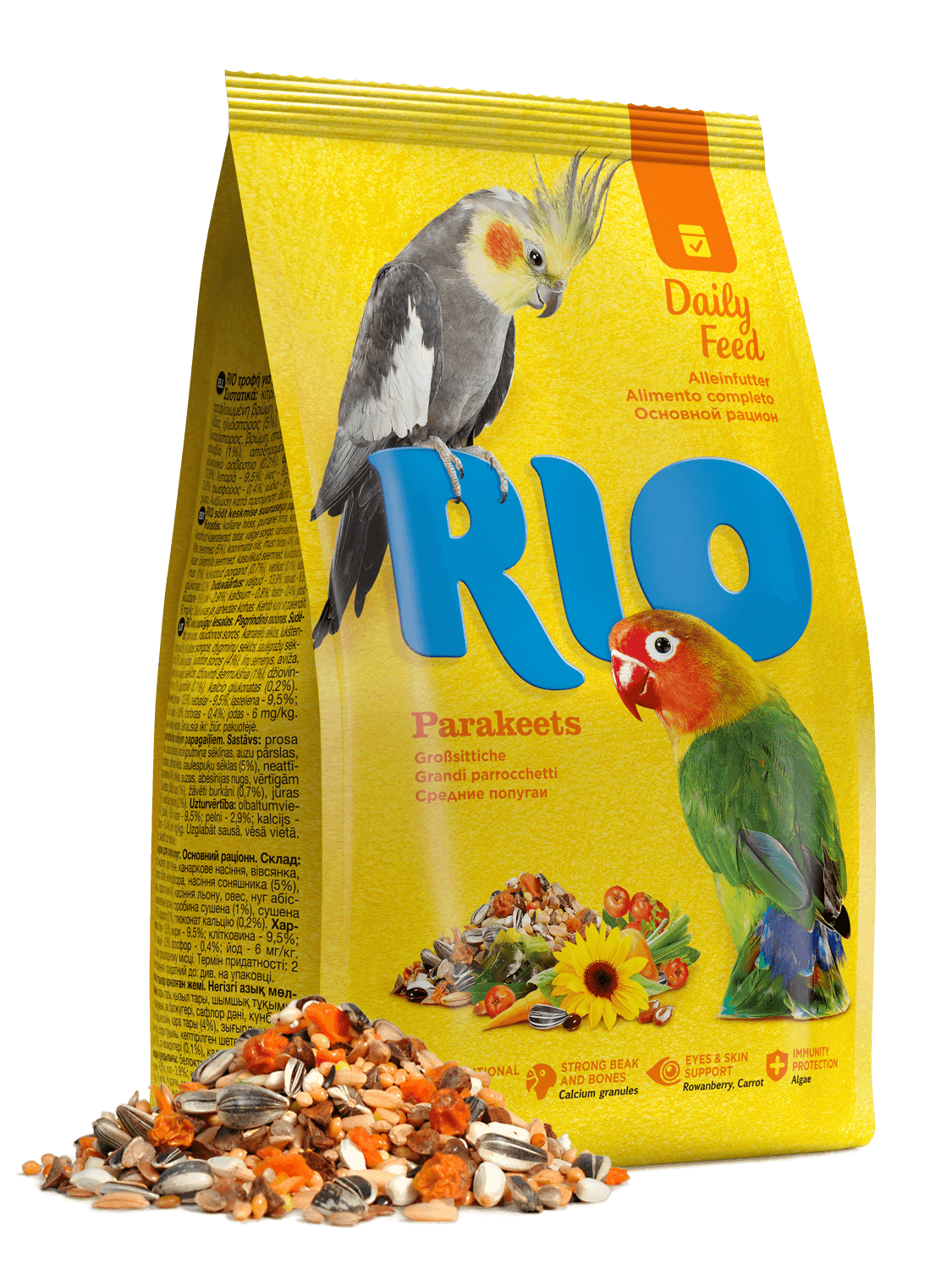 RIO RIO Aliments quotidiens pour les grandes perruches