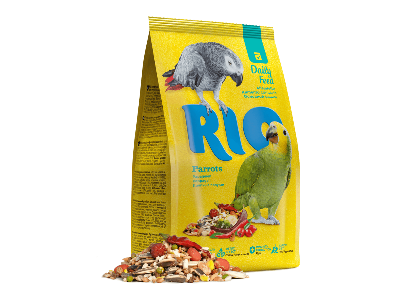 RIO RIO Alimentation quotidienne pour les perroquets