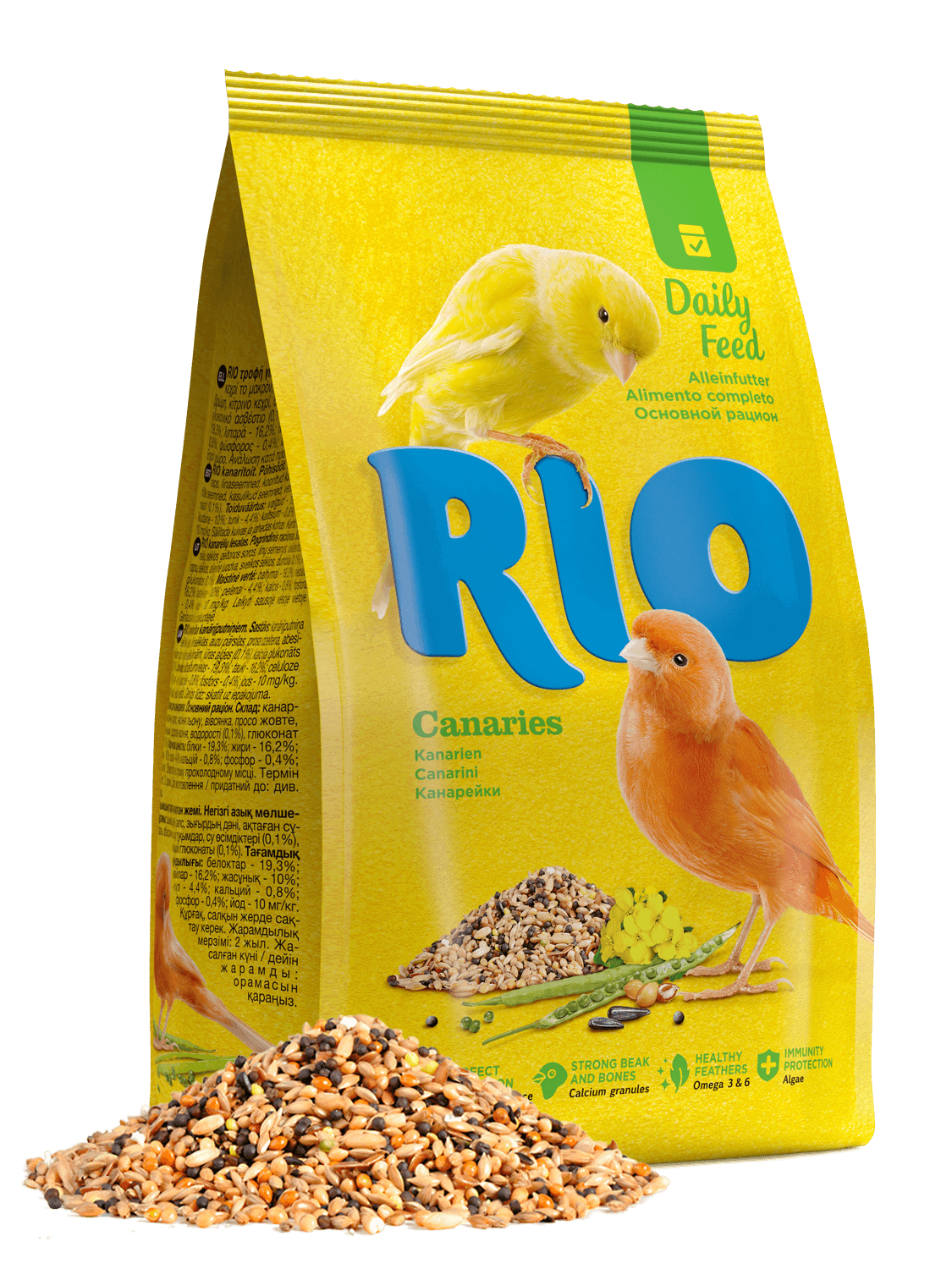 RIO RIO Aliments quotidiens Ã©quilibrÃ©s pour les canaris