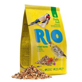 RIO RIO Aliments quotidiens pour les chardonnerets, les tarins des aulnes et autres oiseaux sauvages, 500 g