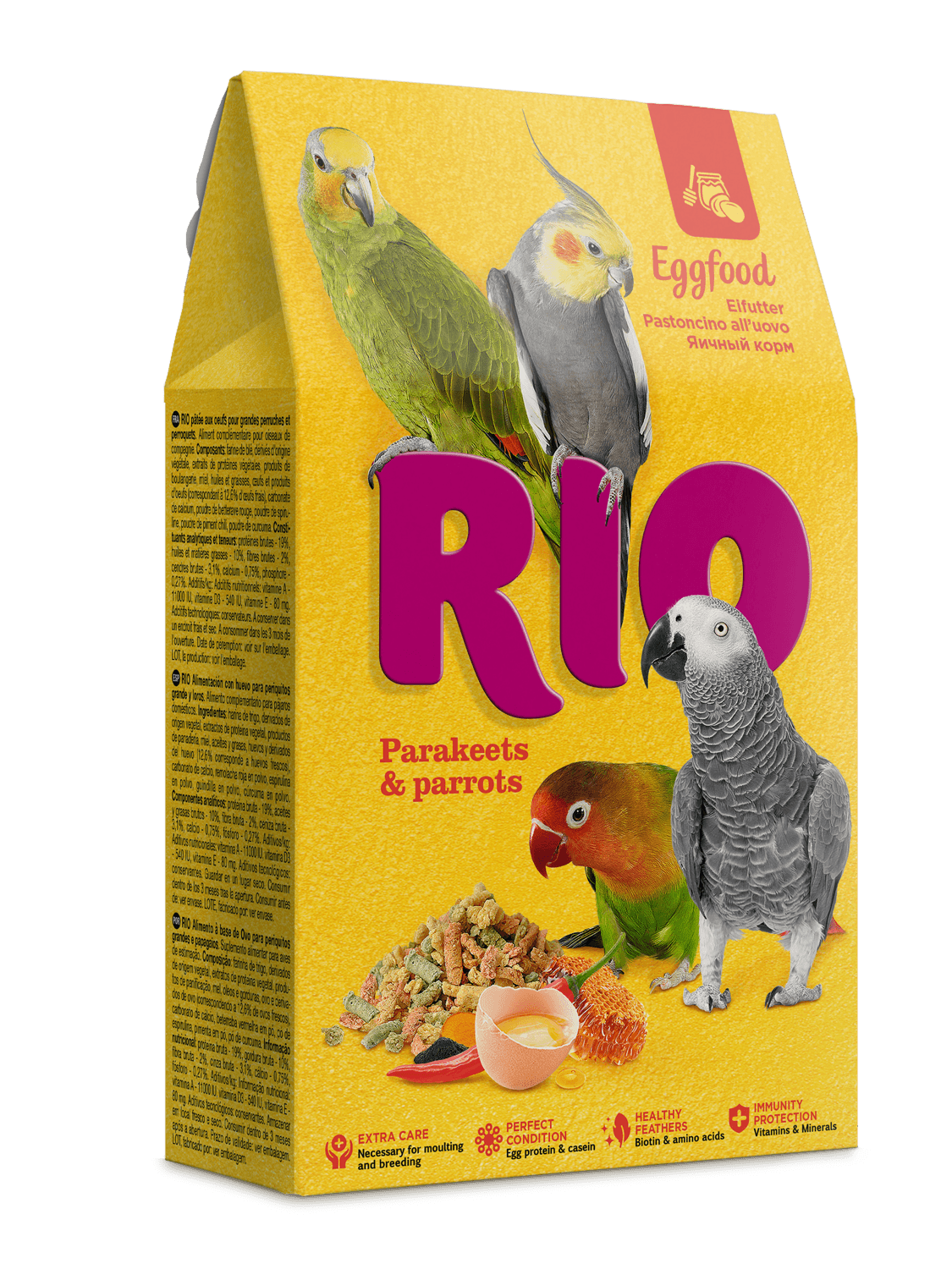 RIO RIO Eggfood for parakeets and parrots, 250 g