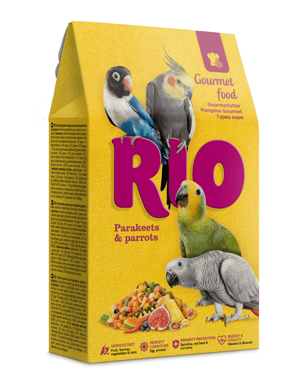 RIO RIO Gourmet food for parakeets and parrots, 250 g
