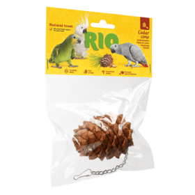 RIO RIO Zedernzapfen. Naturleckerli für Vögel, 1 Stück
