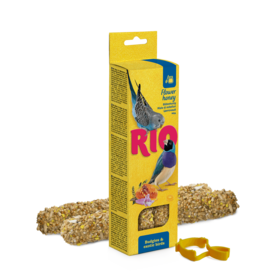 RIO RIO Sticks für Wellensittiche und exotische Vögel mit Honig, 2x40 g