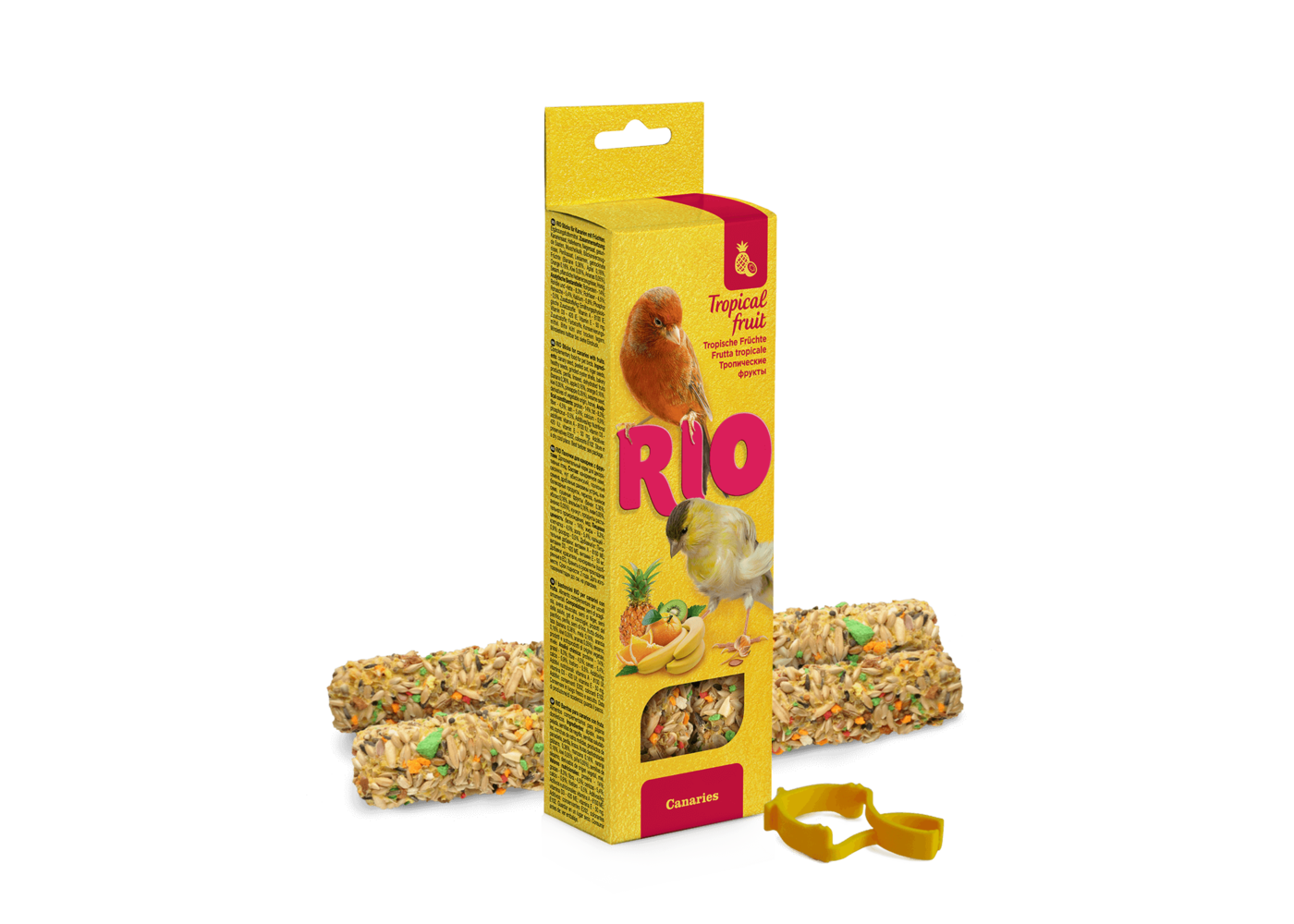 RIO RIO Sticks per canarini con frutti tropicali, 2x40 g