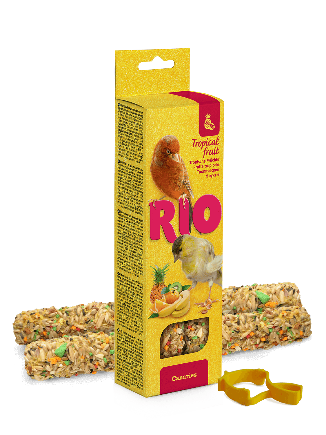 RIO RIO Sticks per canarini con frutti tropicali, 2x40 g