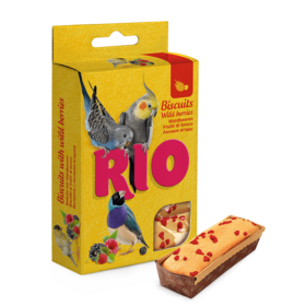RIO RIO Biscotti con bacche selvatiche per tutti i tipi di uccelli, 5x7 g