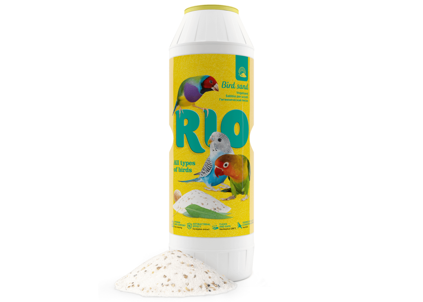 RIO RIO Sabbia per uccelli, 2 kg