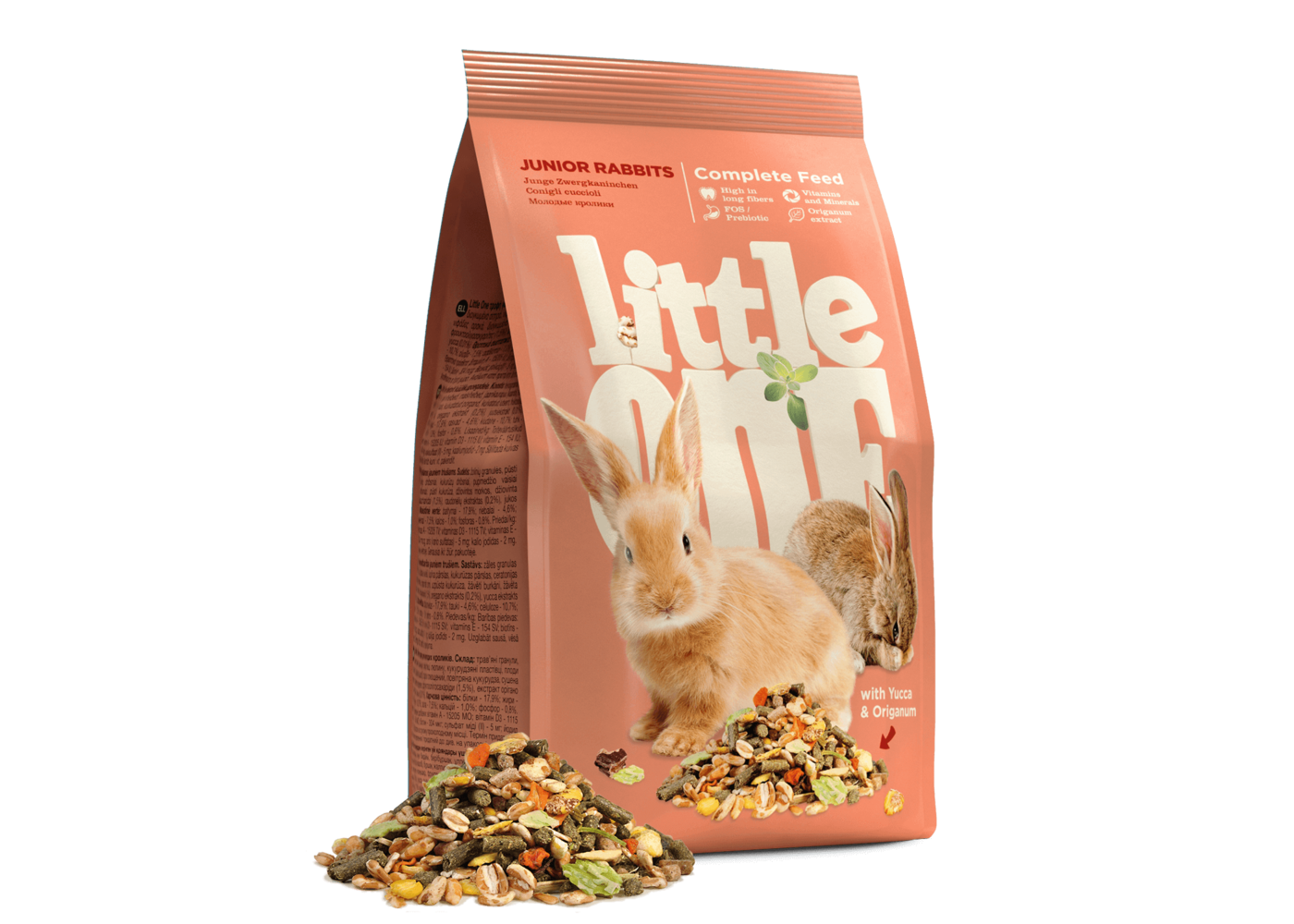 Little One Mangime per giovani conigli 900 g