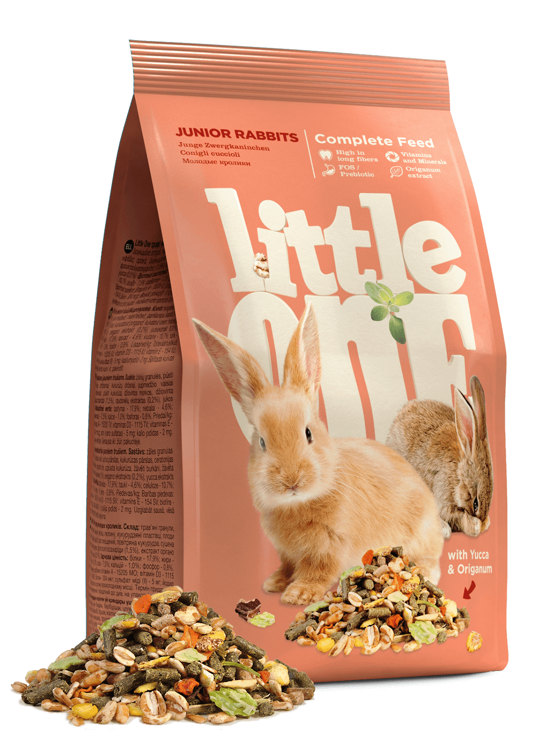 Little One Mangime per giovani conigli 900 g