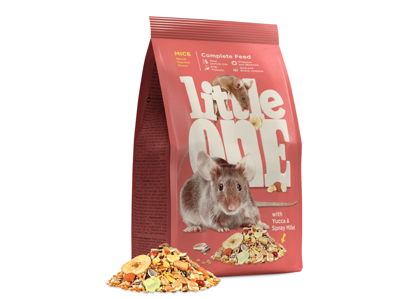 Little One Cibo per topi, 400 g