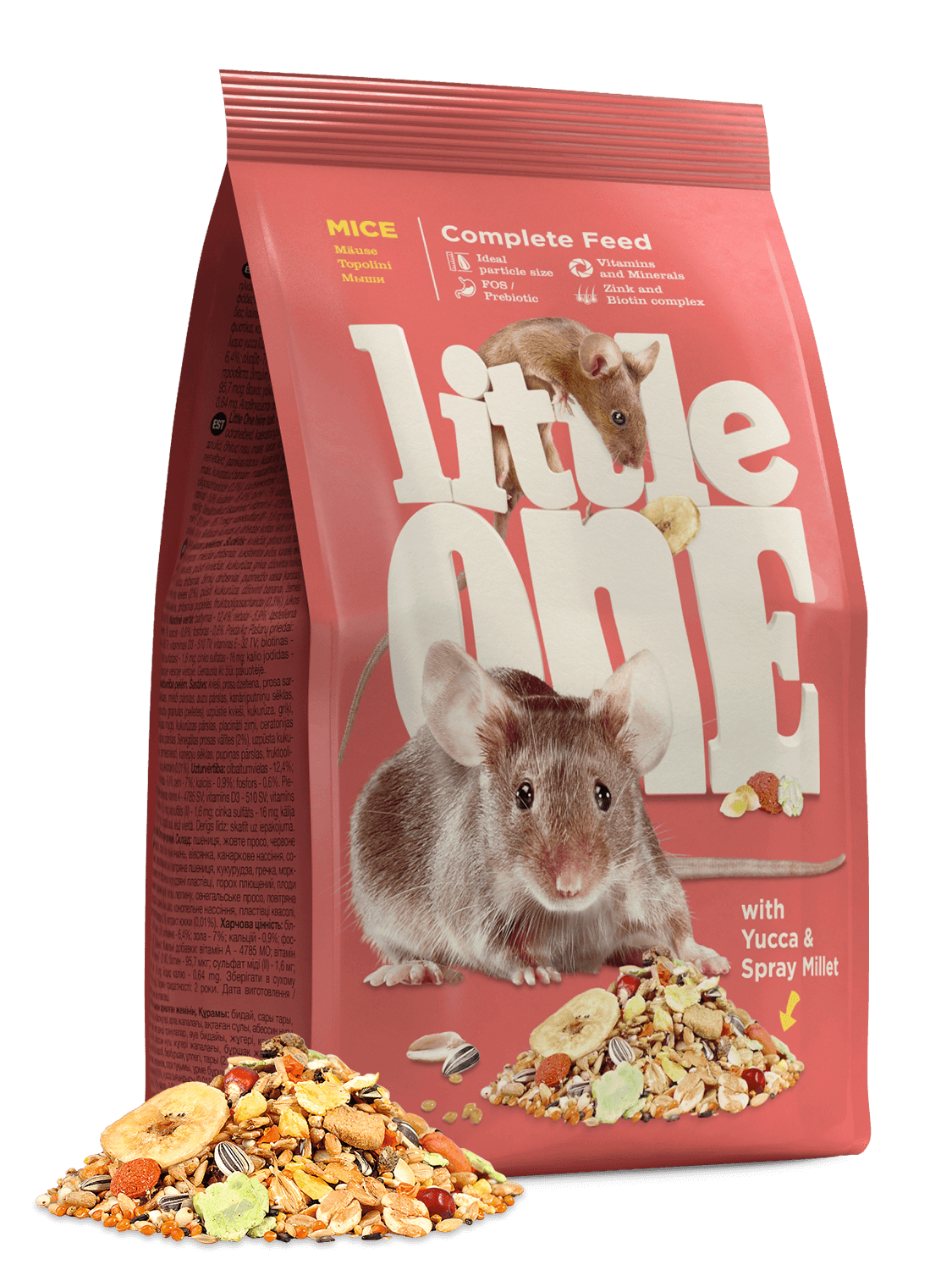 Little One Cibo per topi, 400 g