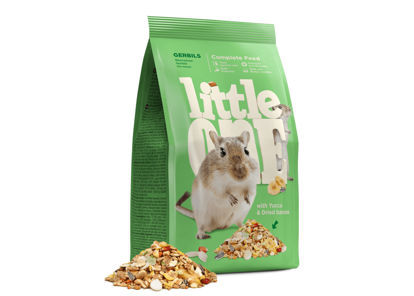 Little One Cibo  per ratti del deserto, 400 g