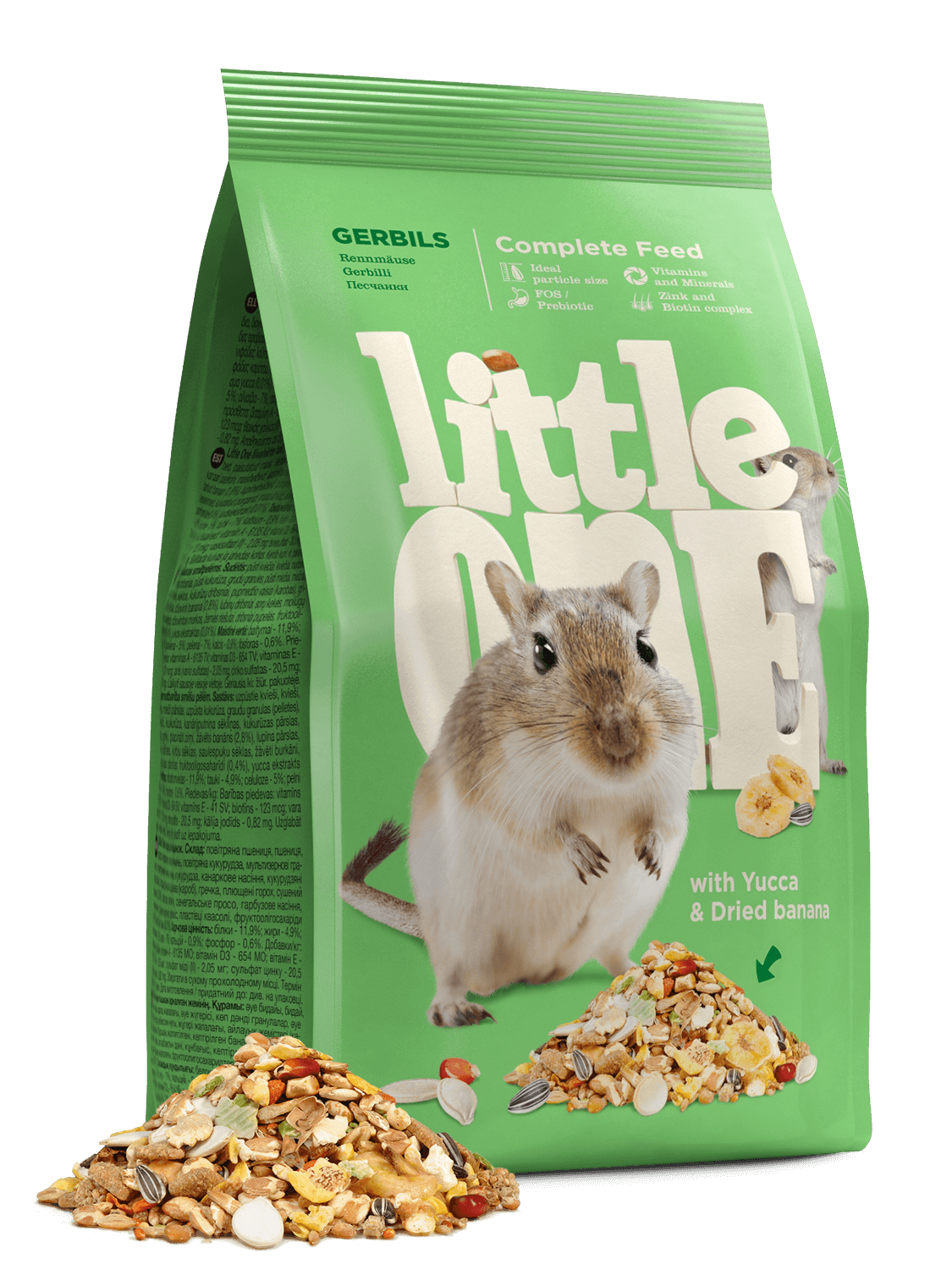 Little One Cibo  per ratti del deserto, 400 g