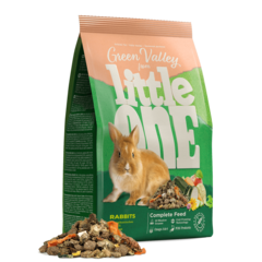 Little One Mangime per conigli Little One Green Valley, 750 g