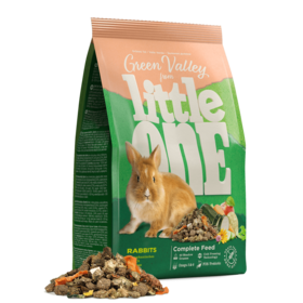Little One Mangime per conigli Little One Green Valley, 750 g