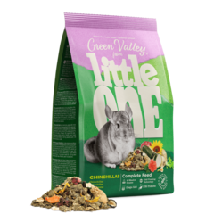 Little One Mangime Little One Green Valley per cincillà, 750 g