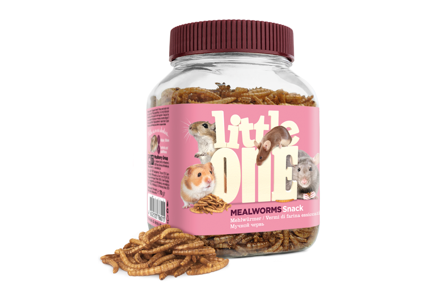 Little One Mealworms, 70 g