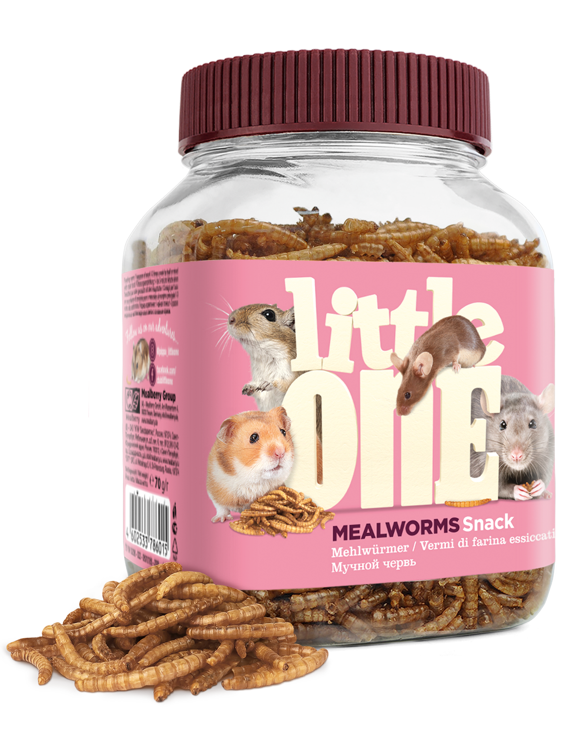 Little One Mealworms, 70 g