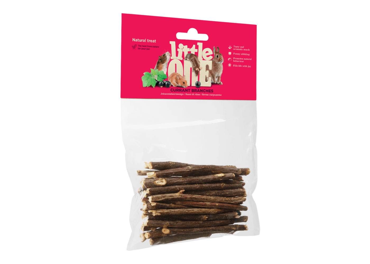 Little One Gnaw rami di bacche di legno, 50 g