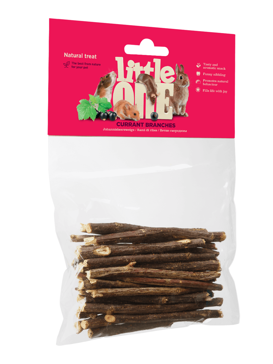 Little One Gnaw rami di bacche di legno, 50 g