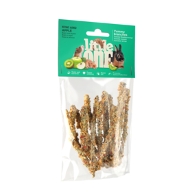 Little One Little One Yummy legno da rosicchiare con kiwi e mela, 35 g