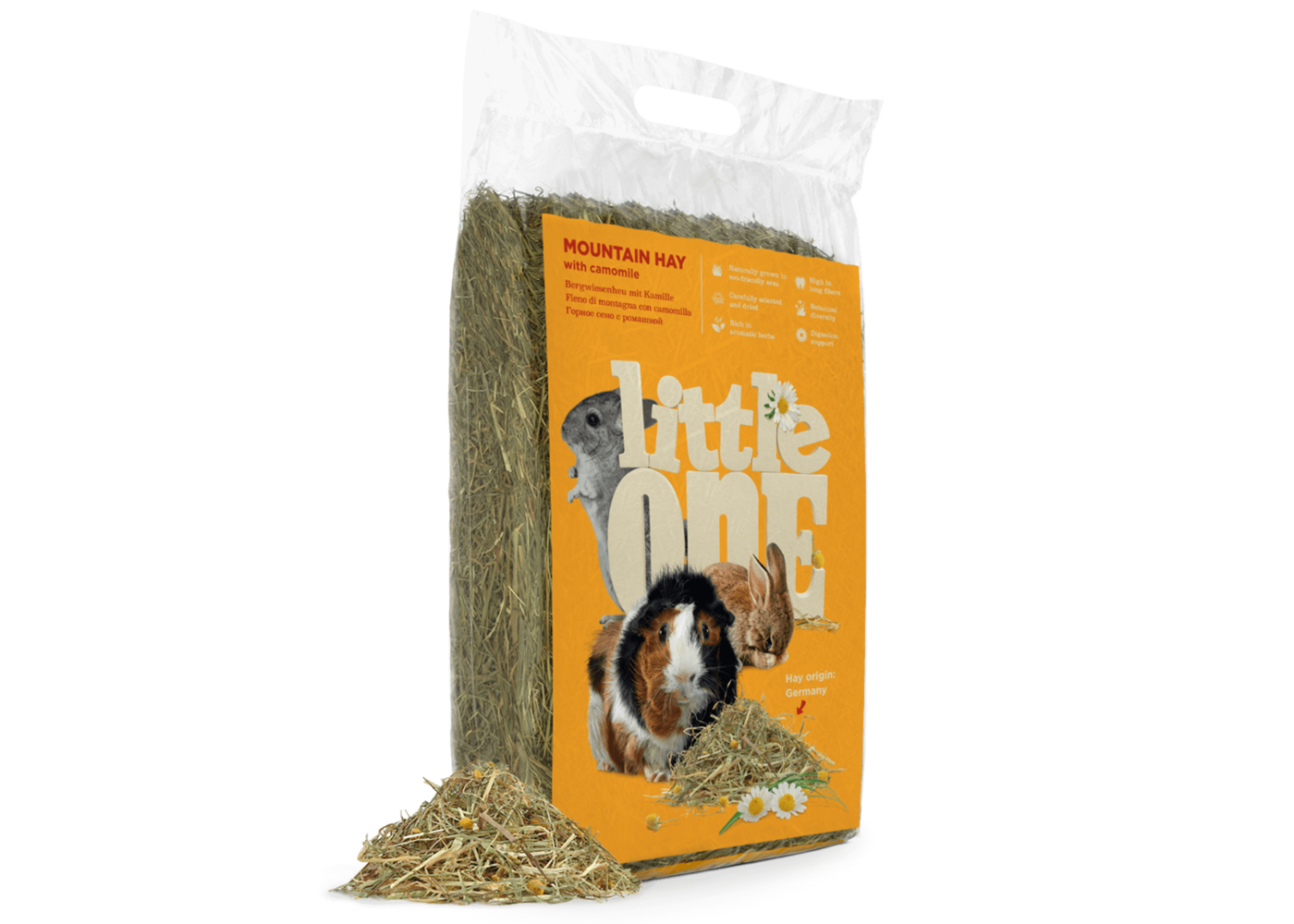 Little One Fieno di montagna con camomilla, 400 g