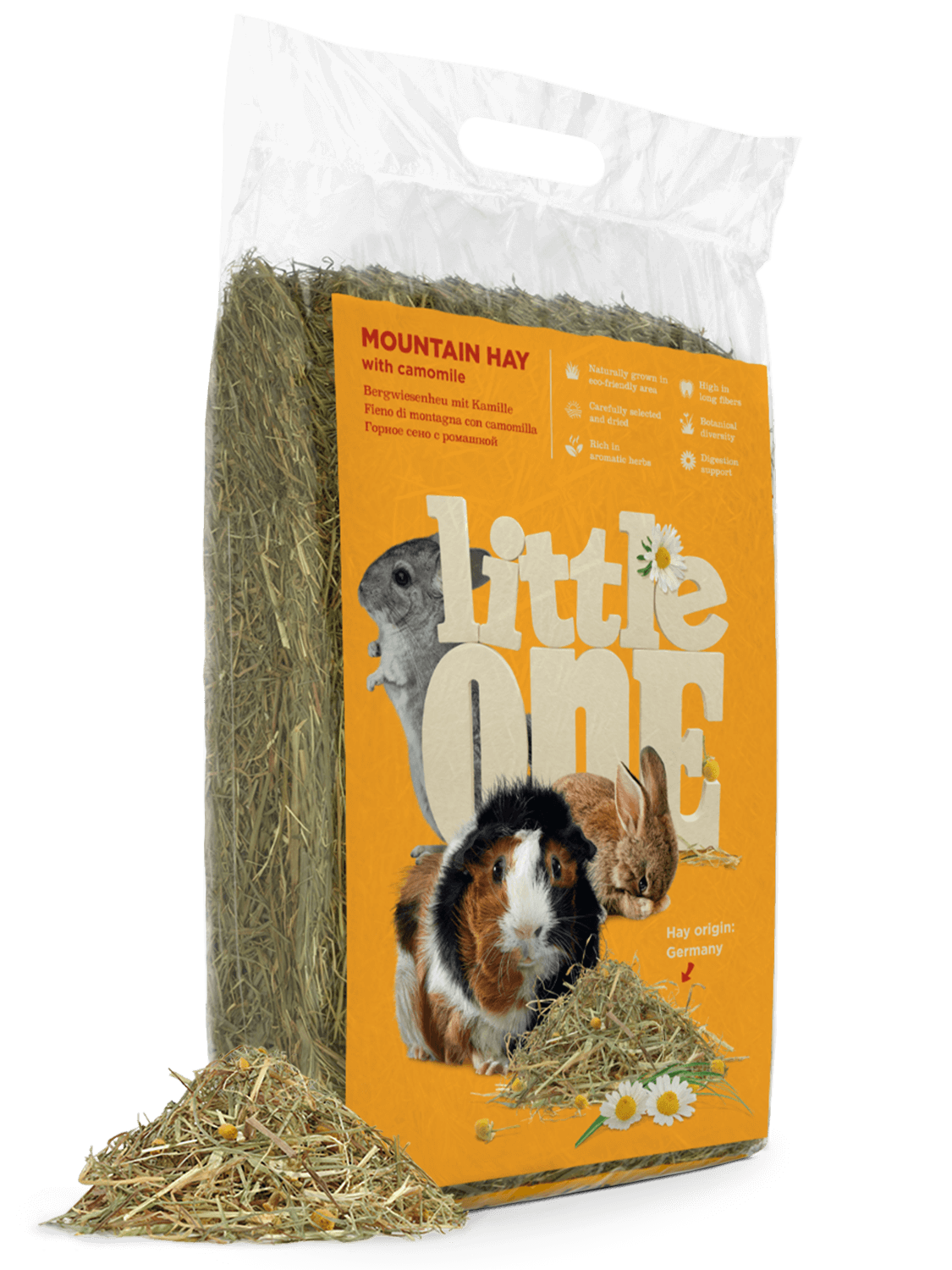 Little One Fieno di montagna con camomilla, 400 g