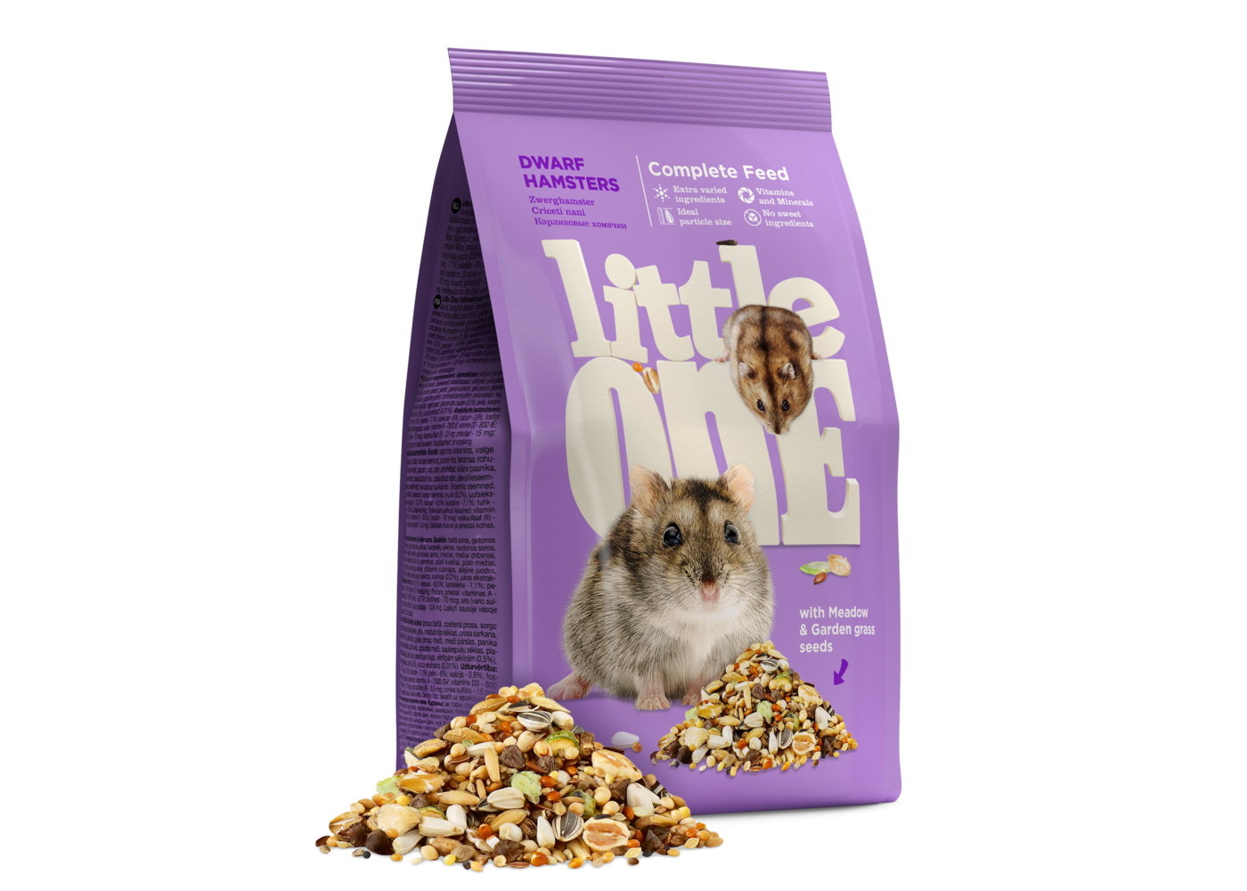 Little One Little One Alleinfutter für Zwerghamster, 400 g