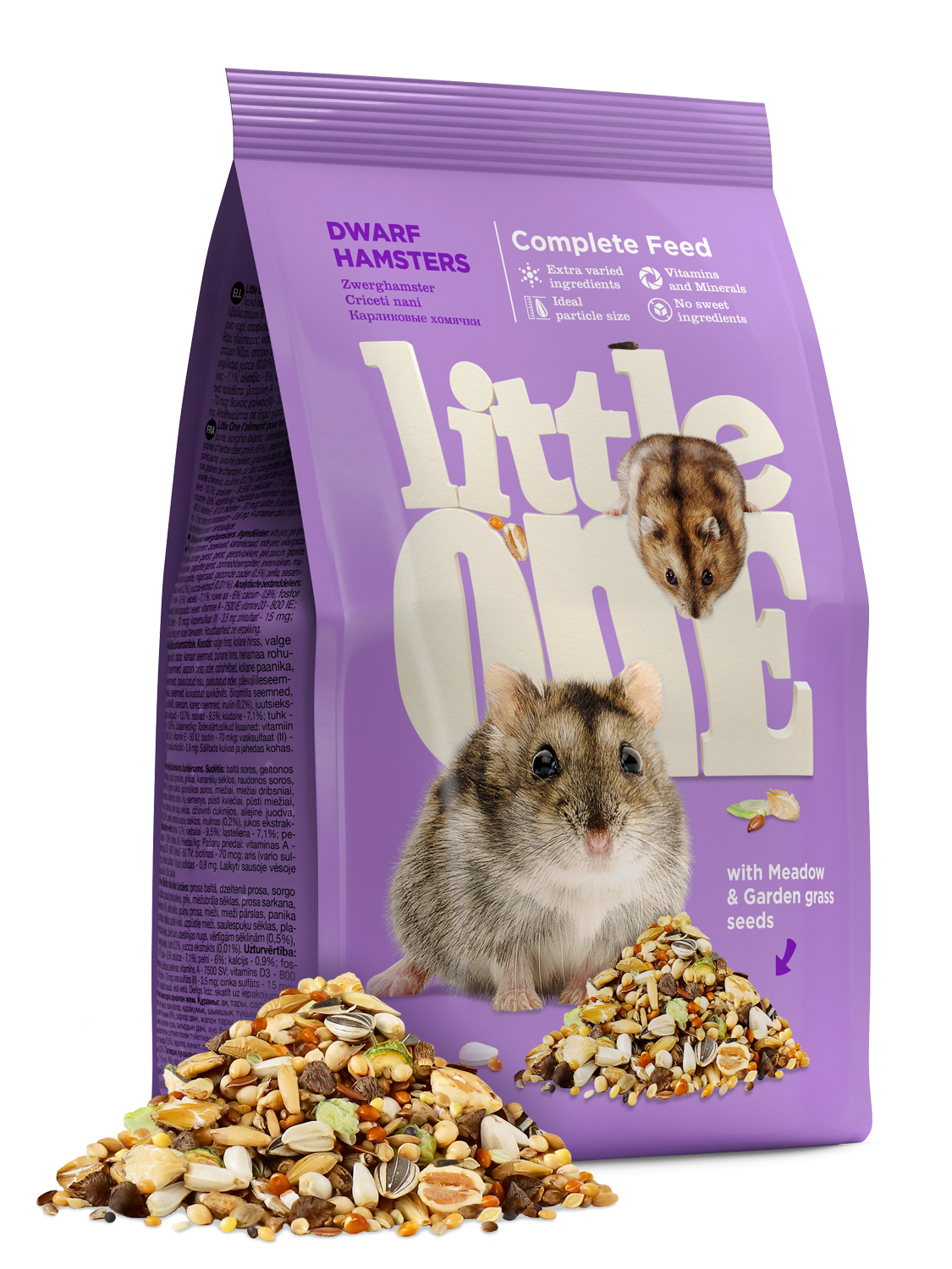 Little One Little One Alleinfutter für Zwerghamster, 400 g