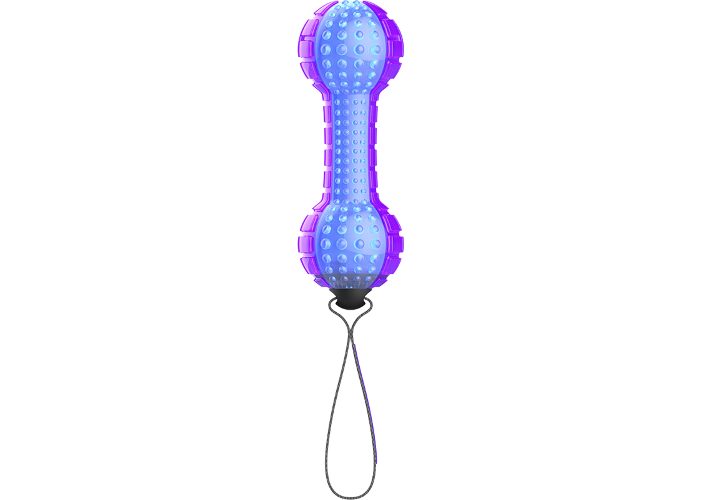 GiGwi PUSH TO MUTE Manubrio viola/blu