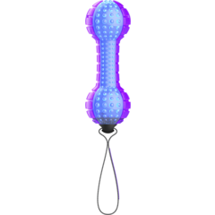 GiGwi PUSH TO MUTE Manubrio viola/blu