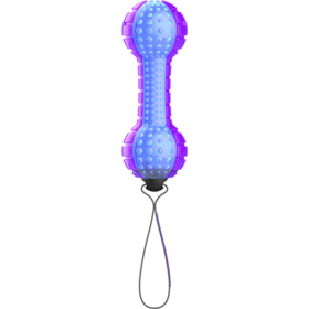 GiGwi PUSH TO MUTE Manubrio viola/blu