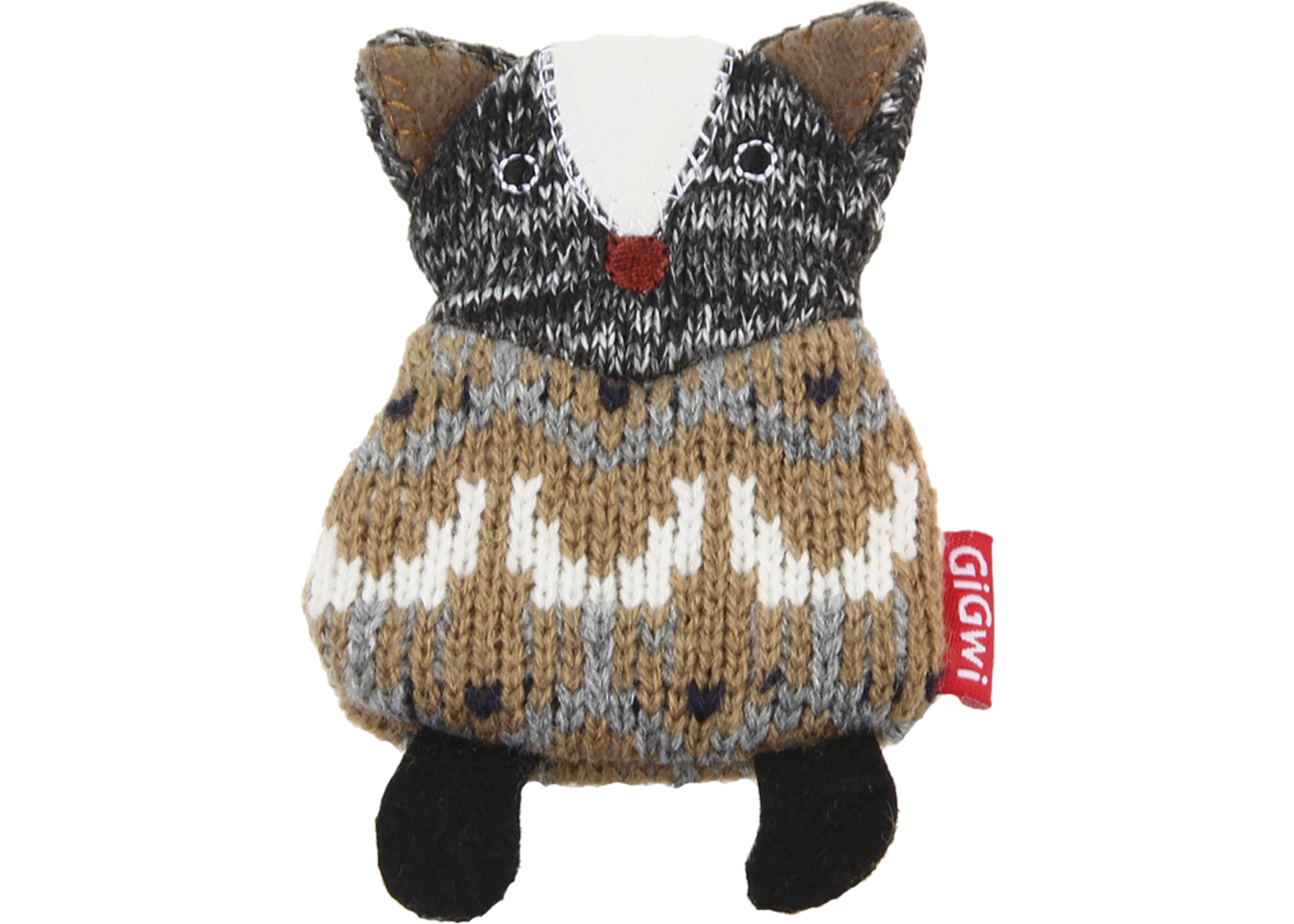 GiGwi PLUSH FRIENDZ Skunk Grey/Brown