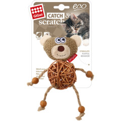 GiGwi ECO LINE Bois avec l'ours Ã  l'herbe Ã  chat
