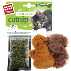 GiGwi GiGwi CATNIP Squirrel