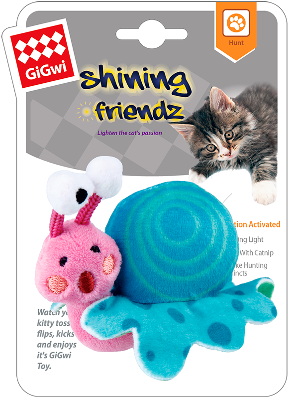 GiGwi Escargot  SHINING FRIENDZ