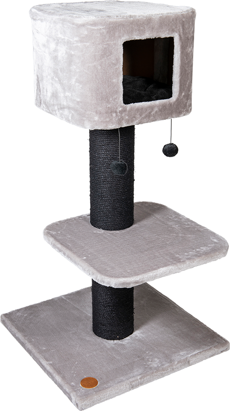 Jack & Vanilla Tiragraffi Judy Grigio-Nero-60x60x115cm