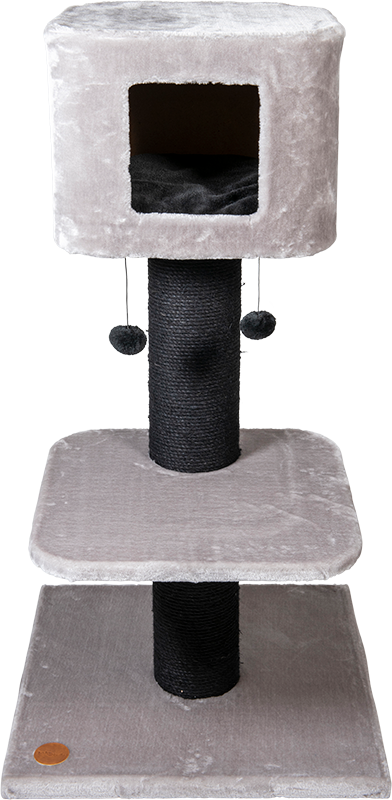 Jack & Vanilla Tiragraffi Judy Grigio-Nero-60x60x115cm