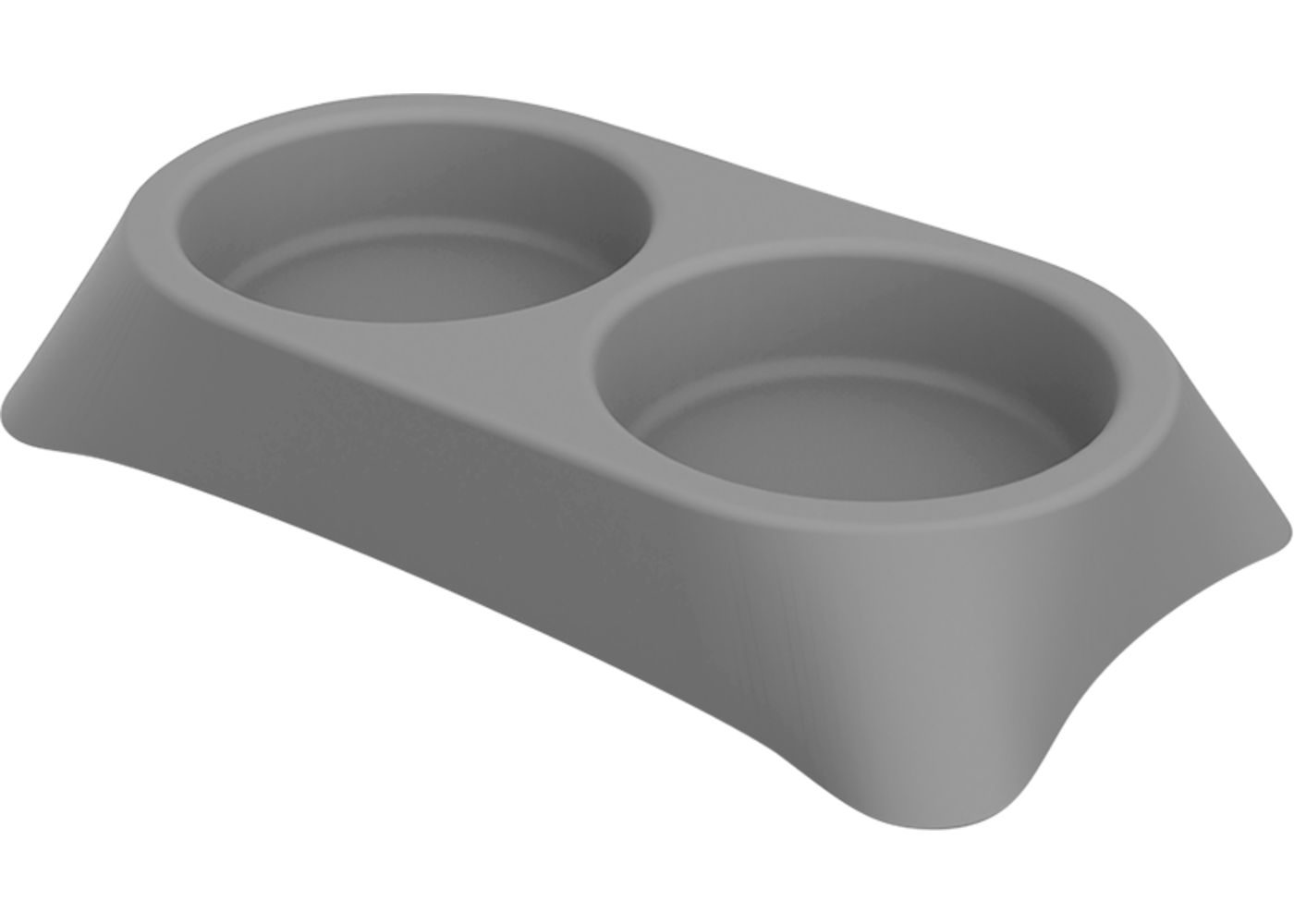 Jack & Vanilla PLASTICS Stella Doppio Alimentatore Grigio