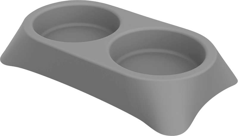Jack & Vanilla PLASTICS Stella Doppio Alimentatore Grigio