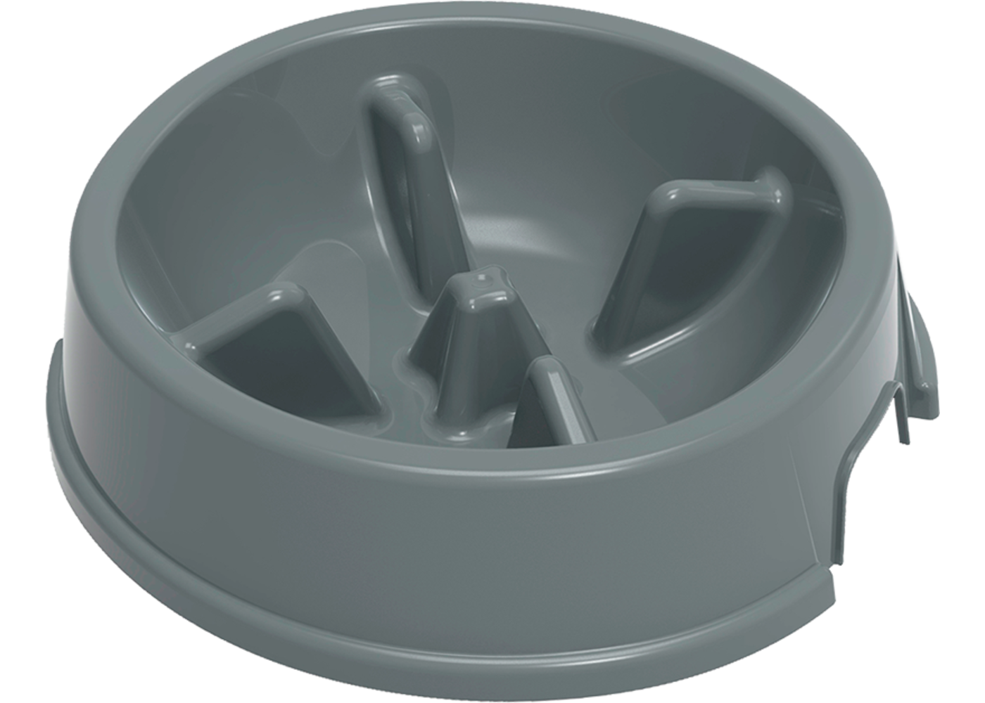 Jack & Vanilla PLASTICS Stella Slow Feed Alimentatore Grigio
