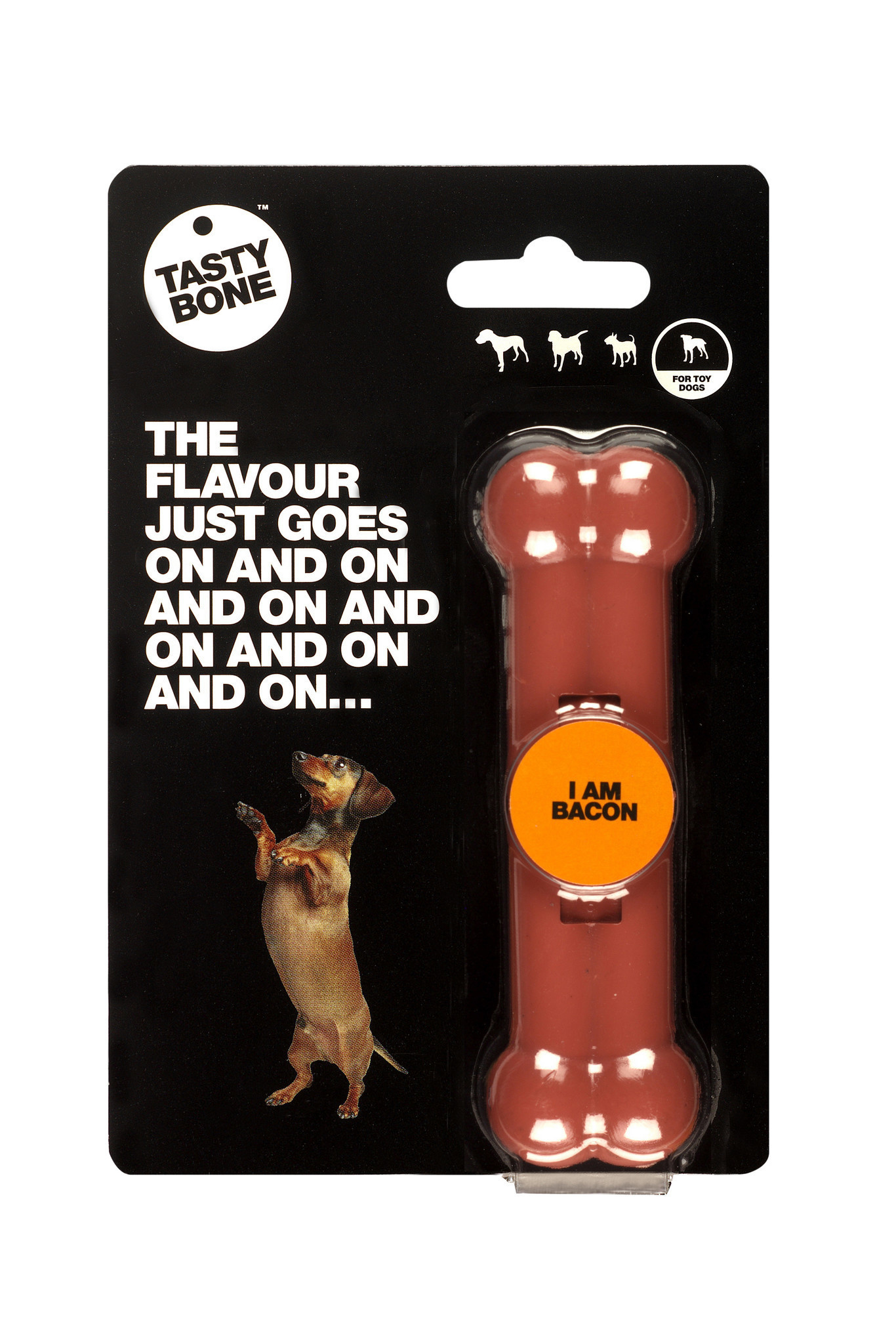 Tasty Bone Bacon Toy