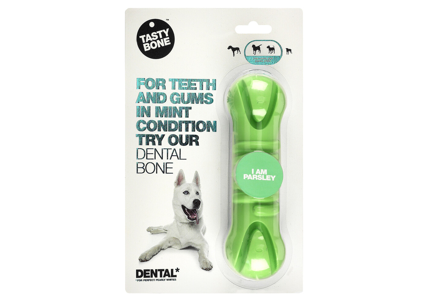 Tasty Bone Osso dentale - Prezzemolo