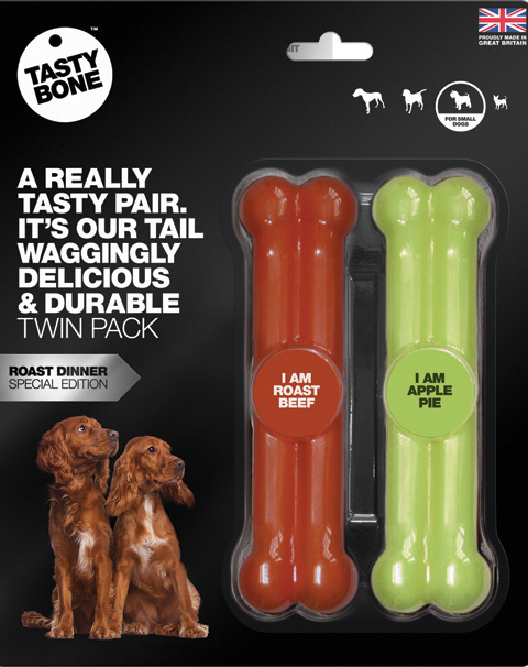 Tasty Bone Twinpack Roast Dinner - Roast Beef + Torta Di Mele
