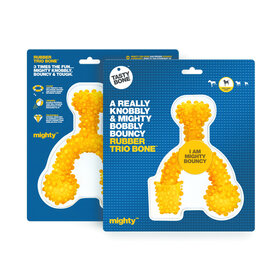 Tasty Bone Mighty Rubber TrioBone grande