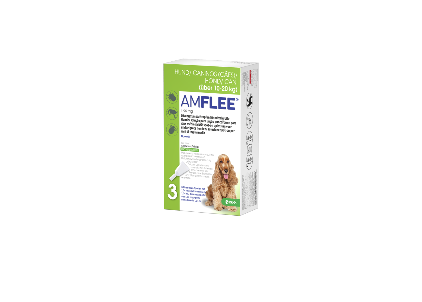 Amflee Spot On Cane M 134mg